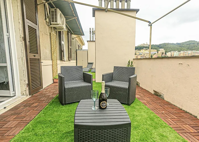 Plein Ciel - Attico Vicino Al Centro - Parcheggio Privato